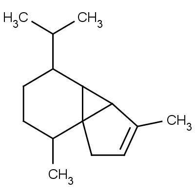 (-)-Alpha-cubebene Structure,17699-14-8Structure