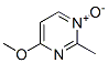 Pyrimidine, 4-methoxy-2-methyl-, 1-oxide (8ci,9ci) Structure,17759-07-8Structure