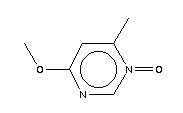 Pyrimidine, 4-methoxy-6-methyl-, 1-oxide (6ci,8ci,9ci) Structure,17759-08-9Structure