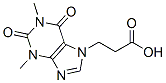 3-(1,3-Dimethyl-2,6-dioxo-1,2,3,6-tetrahydro-7H-purin-7-yl)propanoic acid Structure,17781-08-7Structure