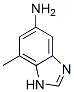 1H-benzimidazol-5-amine, 7-methyl- (9ci) Structure,177843-74-2Structure