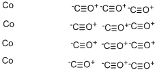 Dodecacarbonyltetracobalt Structure,17786-31-1Structure