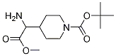 Methyl 2-amino-2-(1-boc-4-piperidyl)acetate Structure,177948-33-3Structure