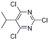 2,4,6-Trichloro-5-propan-2-ylpyrimidine Structure,1780-42-3Structure