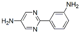 Pyrimidine, 5-amino-2-(m-aminophenyl)- (8ci) Structure,17802-58-3Structure