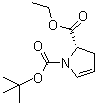 (S)-1-叔丁基 2-乙基 2,3-二氫-1H-吡咯-1,2-二羧酸結構式_178172-26-4結構式