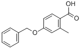 4-(Benzyloxy)-2-methylbenzoic acid Structure,17819-91-9Structure