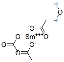 Samarium(III) acetate hydrate Structure,17829-86-6Structure