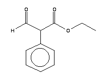 3-氧代-2-苯基丙酸乙酯結(jié)構(gòu)式_17838-69-6結(jié)構(gòu)式