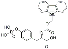 Fmoc-D-Tyr(PO3H2)-OH結(jié)構(gòu)式_178432-30-9結(jié)構(gòu)式