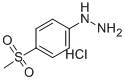 4-(Methylsulfonyl)phenylhydrazine hydrochloride Structure,17852-67-4Structure