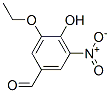 3-乙氧基-4-羥基-5-硝基苯甲醛結(jié)構(gòu)式_178686-24-3結(jié)構(gòu)式