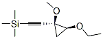 Silane, [(2-ethoxy-1-methoxycyclopropyl)ethynyl]trimethyl-, (1s-trans)- (9ci) Structure,178751-90-1Structure