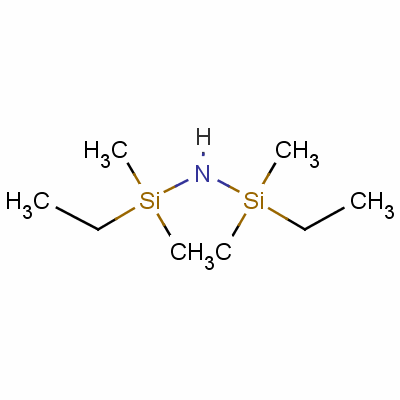 1,3-Diethyl-1,1,3,3-tetramethyldisilazane Structure,17882-94-9Structure