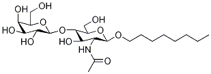 Octyl 2-(Acetylamino)-2-deoxy-4-O-beta-D-galactopyranosyl-beta-D-glucopyranoside Structure,178977-64-5Structure