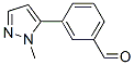 3-(1-Methyl-1h-Pyrazol-5-Yl)Benzaldehyde Structure,179056-80-5Structure