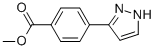 METHYL 4-(1H-PYRAZOL-3-YL) BENZOATE Structure,179057-10-4Structure