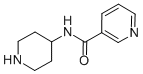 N-4-piperidinyl-3-pyridinecarboxamide Structure,179321-31-4Structure