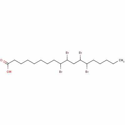 9,10,12,13-Tetrabromostearic acid Structure,1794-89-4Structure