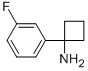 1-(3-Fluorophenyl)cyclobutanamine Structure,179411-86-0Structure