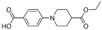 4-[4-(Ethoxycarbonyl)piperidin-1-yl]benzoic acid Structure,179487-86-6Structure