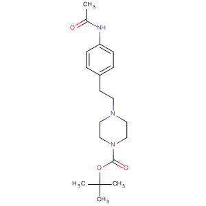 Tert-butyl 4-(4-acetamidophenethyl)piperazine-1-carboxylate Structure,179534-86-2Structure