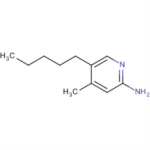 4-Methyl-5-pentyl-2-pyridinamine Structure,179555-06-7Structure