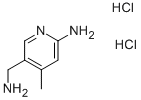 5-(Aminomethyl)-4-methylpyridin-2-amine dihydrochloride Structure,179555-13-6Structure