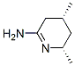 2-Pyridinamine,3,4,5,6-tetrahydro-4,6-dimethyl-,cis-(9ci) Structure,179684-31-2Structure