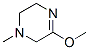 1,2,3,6-Tetrahydro-5-methoxy-1-methylpyrazine Structure,179686-23-8Structure