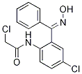 2-Chloro-n-(4-chloro-2-((hydroxyimino)(phenyl)methyl)phenyl)acetamide Structure,17977-76-3Structure