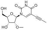 5-(1-Propynyl)-2-o-methyluridine Structure,179817-95-9Structure