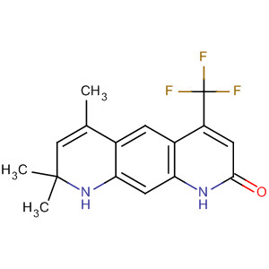 8,9-Dihydro-6,8,8-trimethyl-4-(trifluoromethyl)-pyrido[3,2-g]quinolin-2( 1h)-one Structure,179895-79-5Structure