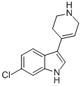 6-Chloro-3-(1,2,3,6-tetrahydropyridin-4-yl)-1h-indole Structure,180160-77-4Structure