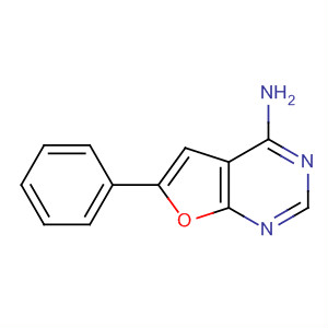 6-Phenylfuro[2,3-d]pyrimidin-4-amine Structure,18031-97-5Structure