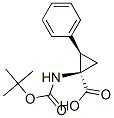 (1R,2R)-N-BOC-1-Amino-2-phenylcyclopropanecarboxylic acid Structure,180322-86-5Structure