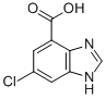 6-Chlorobenzimidazole-4-carboxylicacid Structure,180569-27-1Structure