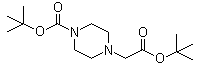 1-N-boc-4-(2-tert-butoxy-2-oxoethyl)piperazine Structure,180576-04-9Structure