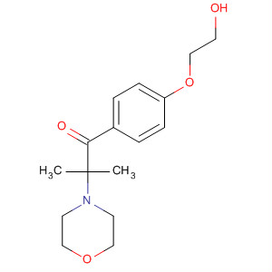 1-[4-(2-Hydroxyethoxy)phenyl]-2-methyl-2-(morpholin-4-yl)-propan-1-one Structure,180681-43-0Structure