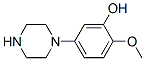 2-Methoxy-5-piperazin-1-yl-phenol Structure,180698-25-3Structure