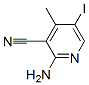 2-Amino-5-iodo-4-methylpyridine-3-carbonitrile Structure,180995-02-2Structure