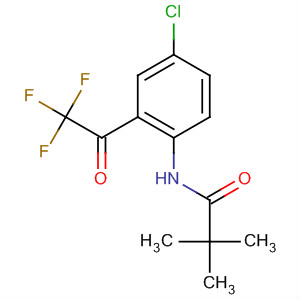 N-(4-chloro-2-(2,2,2-trifluoroacetyl)phenyl)pivalamide Structure,181190-33-0Structure