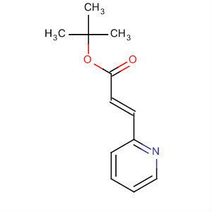 (E)-3-(吡啶-2-基)丙烯酸叔丁酯結(jié)構(gòu)式_181517-75-9結(jié)構(gòu)式