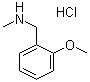 1-(2-Methoxyphenyl)-n-methylmethanamine hydrochloride Structure,181880-42-2Structure