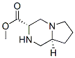 Pyrrolo[1,2-a]pyrazine-3-carboxylic acid, octahydro-, methyl ester, (3s-cis)- (9ci) Structure,182072-49-7Structure