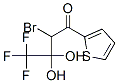 2-Bromo-4,4,4-trifluoro-3,3-dihydroxy-1-(2-thienyl)butan-1-one Structure,182131-50-6Structure