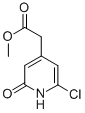 (6-Chloro-2-oxo-1,2-dihydro-pyridin-4-yl)-acetic acid methyl ester Structure,182276-20-6Structure