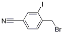 4-Cyano-2-iodobenzyl bromide Structure,182287-63-4Structure