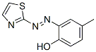 2-(2-噻唑偶氮)對甲酚結(jié)構(gòu)式_1823-44-5結(jié)構(gòu)式