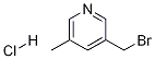 3-Bromomethyl-5-methylpyridine hydrochloride Structure,182354-92-3Structure